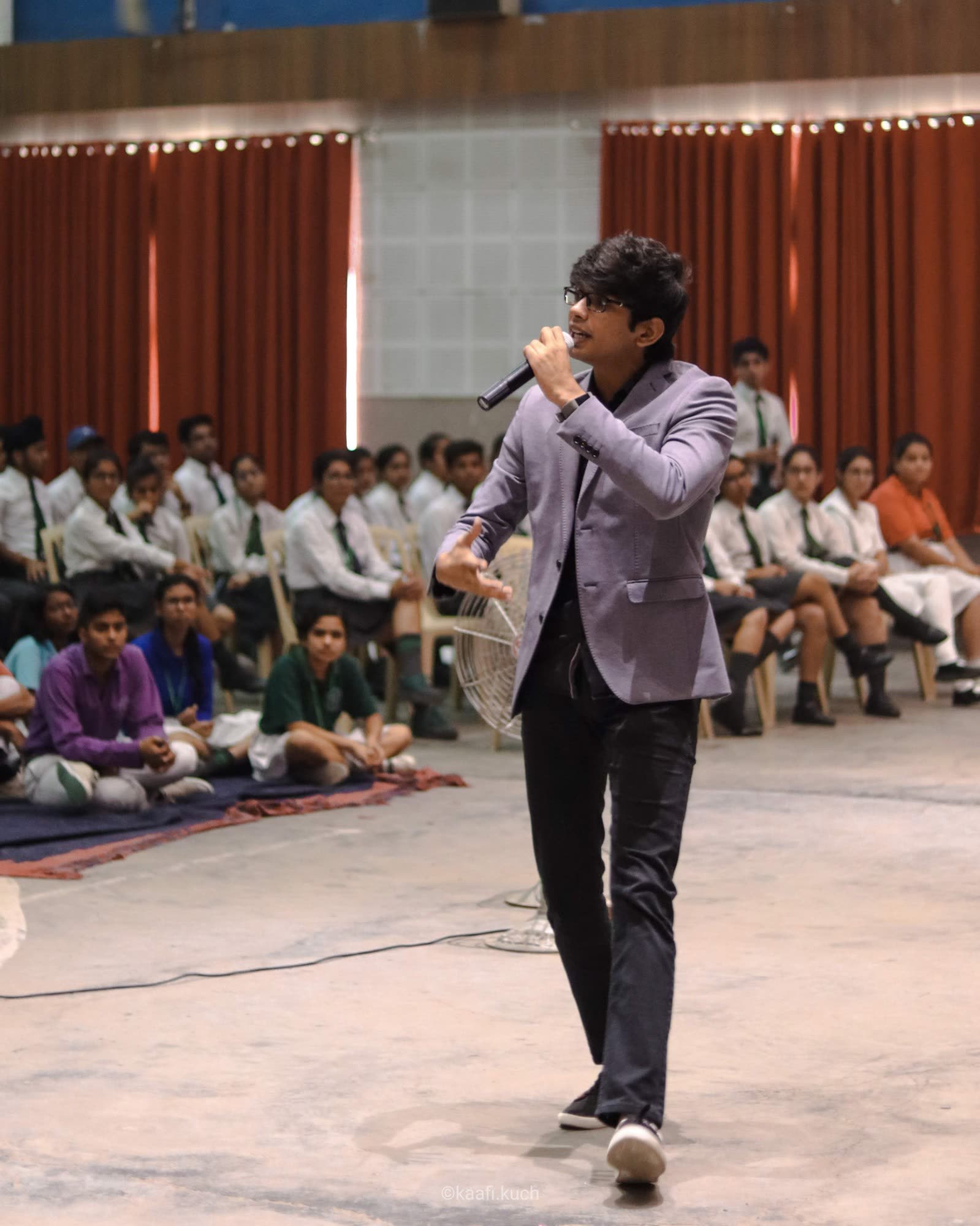 Raman on stage
